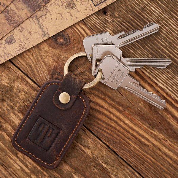 PAOLO PERUZZI Pánska darčeková súprava vo vintage štýle, kožená 60688616