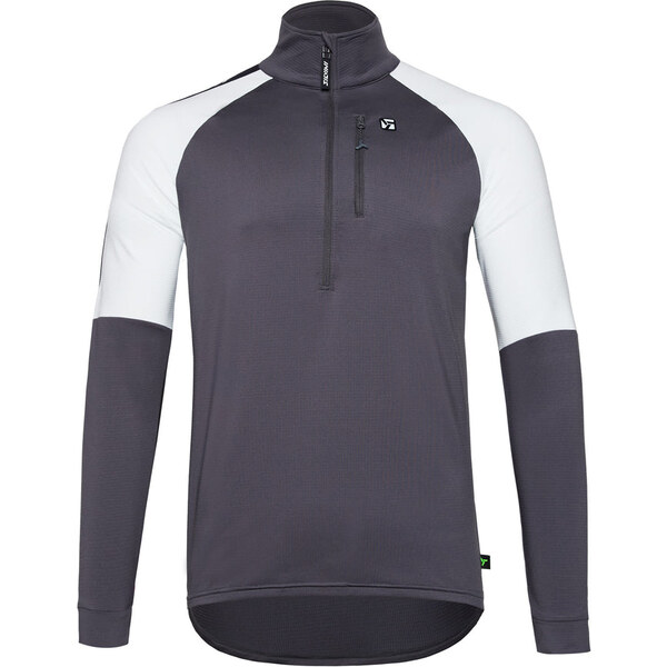 Pánska funkčná mikina Silvini Marone tmavo šedá/sivá 60688699