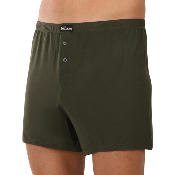 Pánske trenky Gino bambusové zelené (75194) 60689711