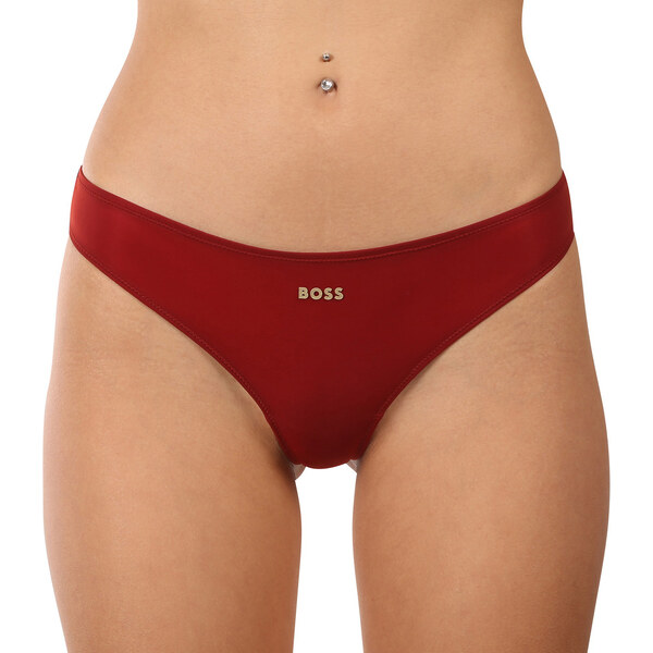 3PACK dámske tangá BOSS červená (50527260 610) 60689716