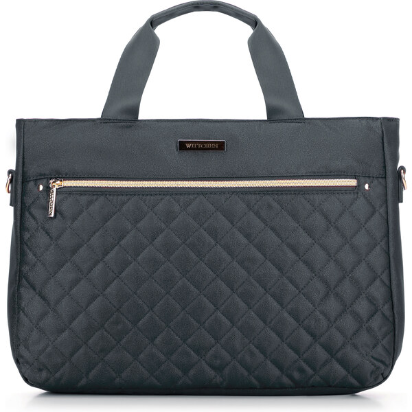 Kabelka na 14 notebook, šedá Wittchen 99-4Y-301-01 66065912