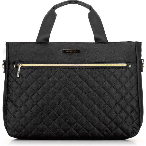 Kabelka na 14 notebook, šedá Wittchen 66065910