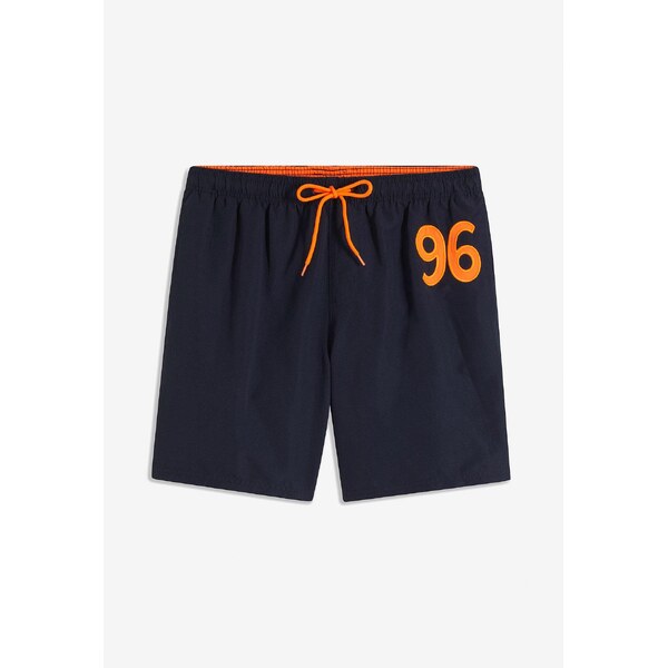 bonprix Pánske šortky na kúpanie, farba modrá 44789362