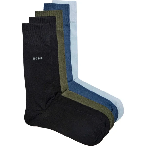 BOSS BLACK Ponožky 5-balenie RS Uni Col CC 60698835