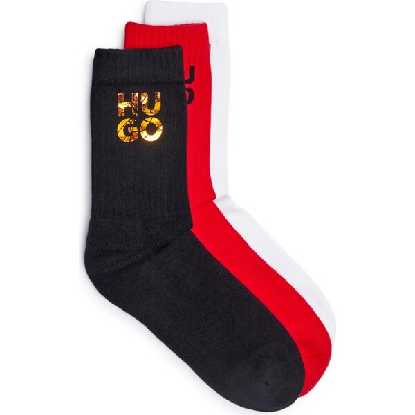 Hugo Bodywear Ponožky 3-balenie QS RIB HOLO CC 60698940