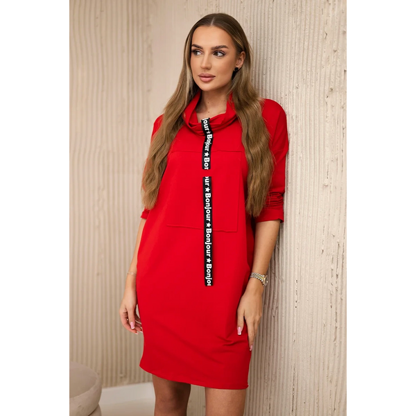 Šaty 0153 s ozdobným lemom 64236112