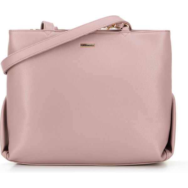 Wittchen Shopper kabelka z ekologickej kože s retiazkou vresová 99-4Y 66066232