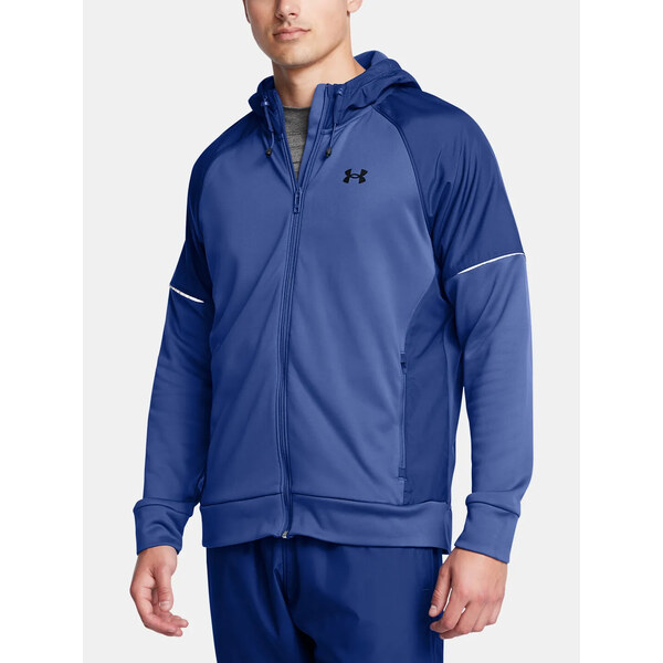 Mens Under Armour AF Storm FZ Hoodie-BLU 64785429