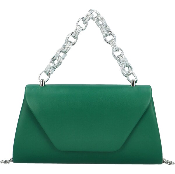 Dámska listová kabelka tmavo zelená - Michelle Moon Saimi zelená 60801252