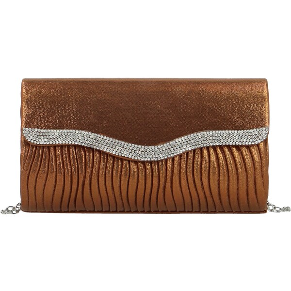 Dámska listová kabelka bronzová - Michelle Moon Valisa bronzová 60801209