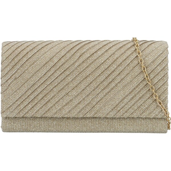 Dámska plesová kabelka zlatá - Michelle Moon Larsa zlatá 60801283