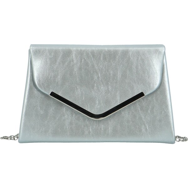 Dámska listová kabelka strieborná - Michelle Moon Hourya strieborná 60801231