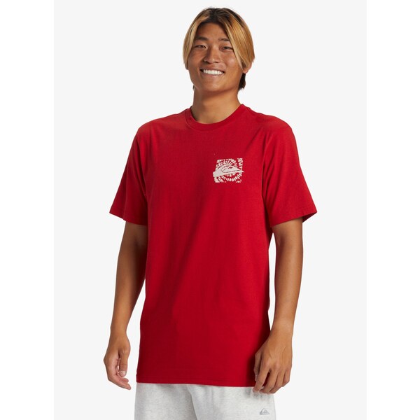 Mens T-shirt Quiksilver HURRICANE OR HIPPIE 60731633