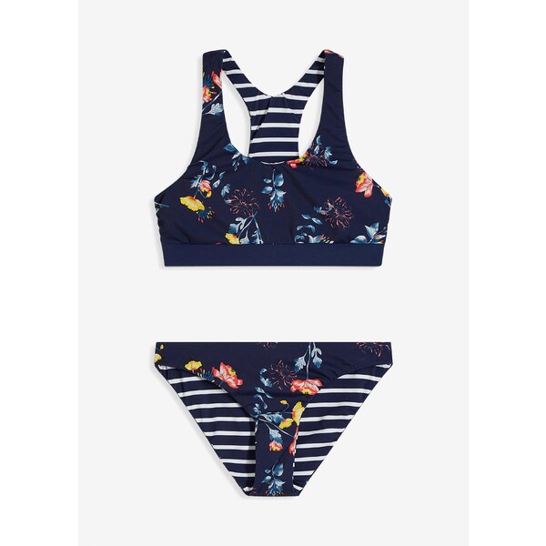 bonprix Bikiny obojstranné (2-dielne), farba modrá 44789483
