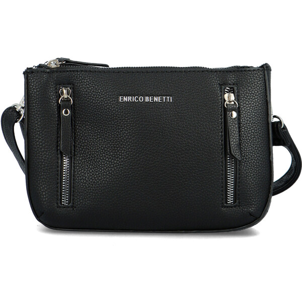 Dámska crossbody kabelka čierna - Enrico Benetti Malama čierna 60742691