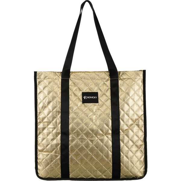 Rovicky Zlatá prešívaná shopper bag RSPV-001P 54964892