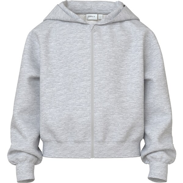 NAME IT Tepláková bunda svetlosivá 60868203