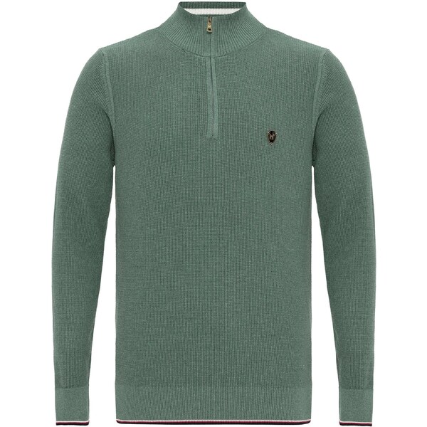 Williot Sveter zelená / čierna / biela 61589558