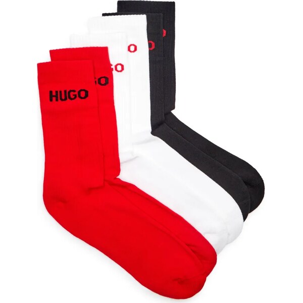 Hugo Bodywear Ponožky 6-balenie 6P QS RIB LOGO CC 60740216