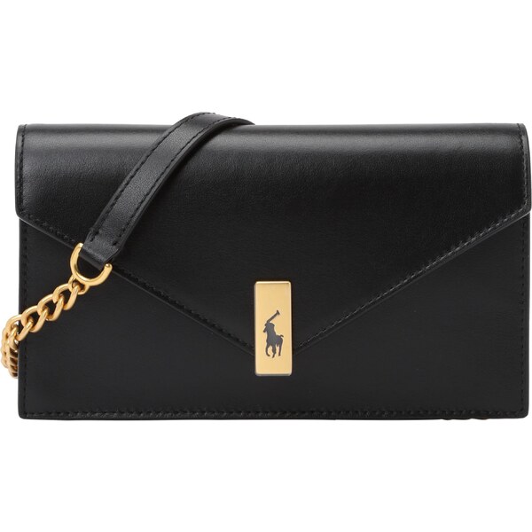 Polo Ralph Lauren Listová kabelka čierna 60872220