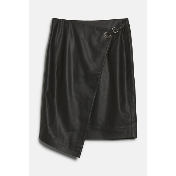 SUKŇA KARL LAGERFELD FAUX LEATHER SKIRT 60740399