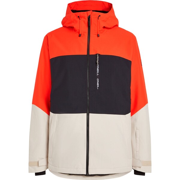 ONEILL Športová bunda Carbonite nebielená / neónovo oranžová / čierna 61344574