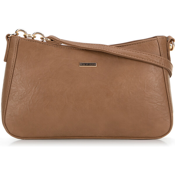 Wittchen Dámska kabelka typu bagetka z ekokože tmavobéžová 99-4Y-629-9 66066253