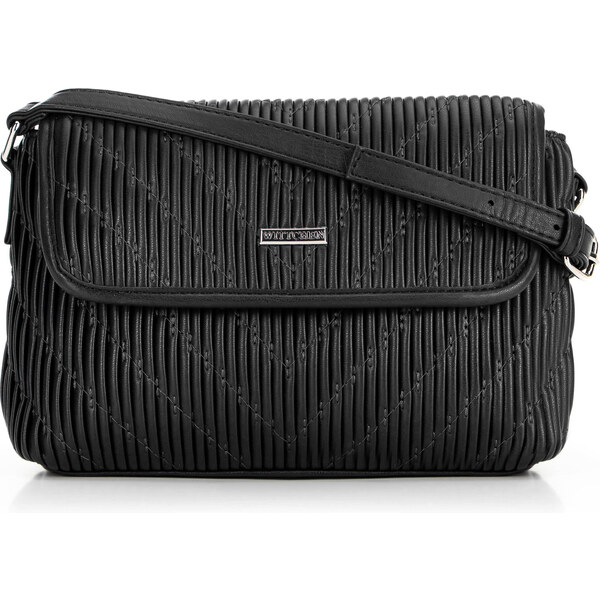 Wittchen Dámska crossbody kabelka s vertikálnym prešívaním z ekokože 66066240