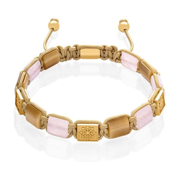 Ruženín plochý náramok Dharma Honeymoon Trimakasi 60745148