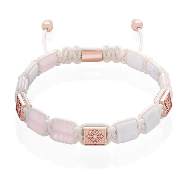 Howlit plochý náramok Ružovozlatý Trimakasi 60745141