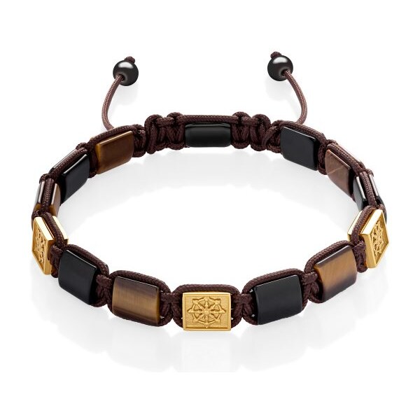 Luxusný náramek pre mužov Dharma Royal Trimakasi 58182000