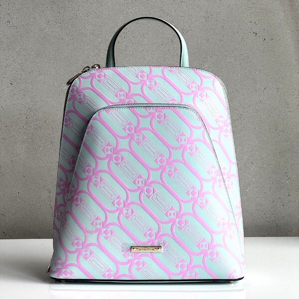 Kožený ruksak CROMIA Glam aqua 60676985