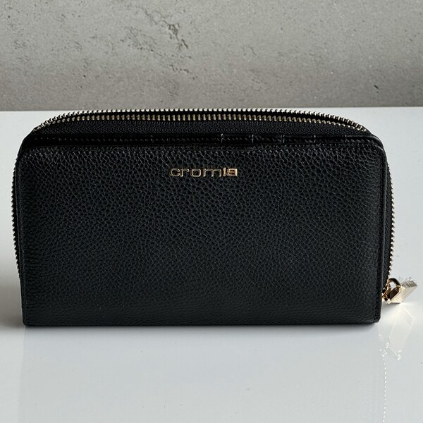 Kožená peňaženka CROMIA Mina 2012 čierna 60677009