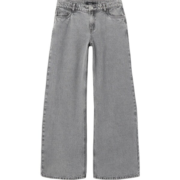 LMTD Džínsy NLFKIZZA sivý denim 58426503