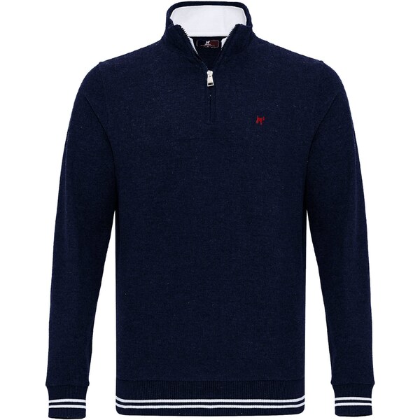 Williot Sveter námornícka modrá / biela 61945136