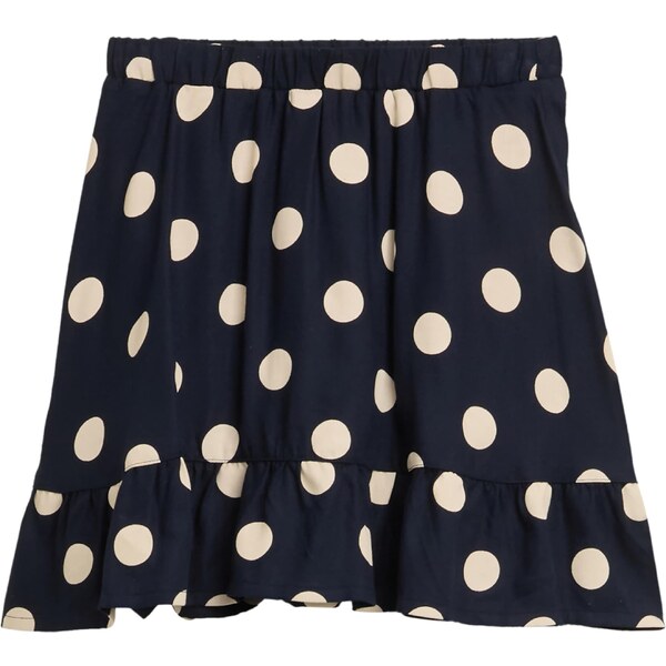 TOM TAILOR Sukňa krémová / tmavomodrá 60917077