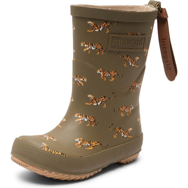 BISGAARD Gumáky olivová / oranžová / čierna / biela 65460712