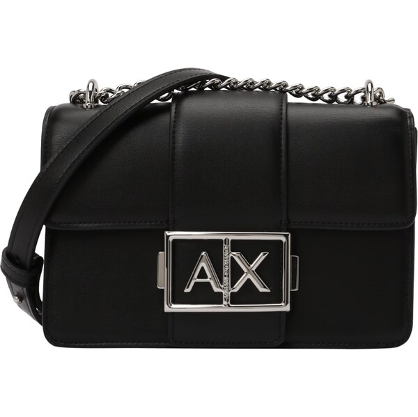 ARMANI EXCHANGE Taška cez rameno Jodie čierna / strieborná 63066923