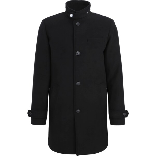 JACK & JONES Prechodný kabát JJEmelton čierna 61047094