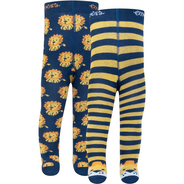 EWERS Pančuchy Löwe námornícka modrá / enciánová / svetlomodrá / karí 60918342