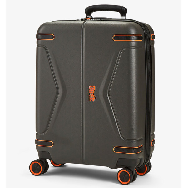Kabinové zavazadlo ROCK TR-0251/3-S ABS - charcoal 33 l + 20% expander 62193734