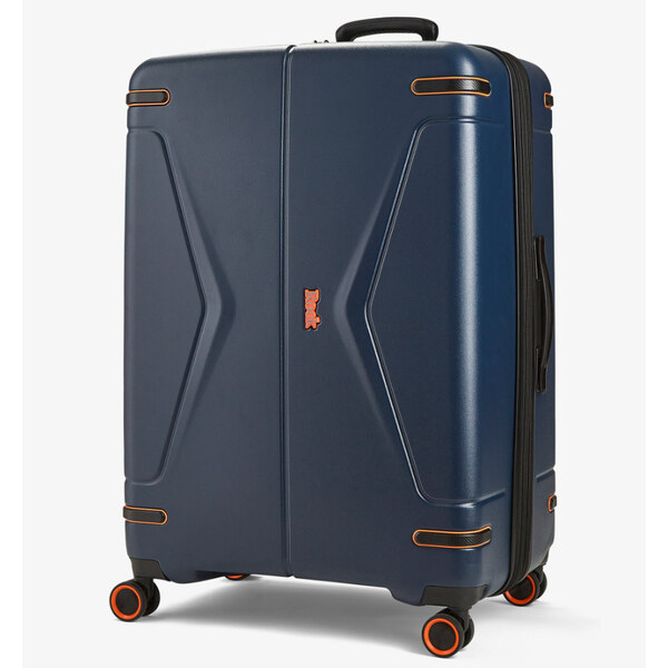 Cestovní kufr ROCK TR-0251/3-L ABS - tmavě modrá 107 l + 20% expander 62193659