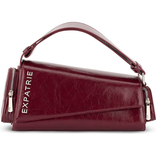 Expatrié Kabelka na rameno Grace burgundská 62250159