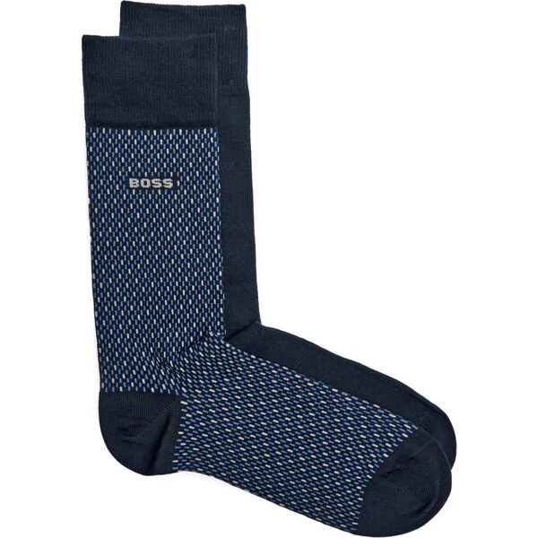 BOSS BLACK Ponožky 2-balenie 2P RS Minipattern CC 60427723