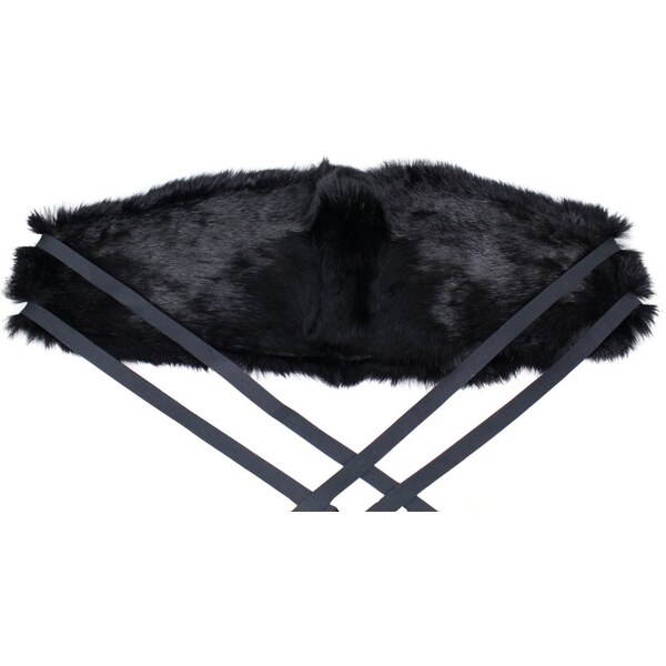 Sikora Ľadvinový pás (bedrový pás) K 03 čierny - dlhý vlas 60781232