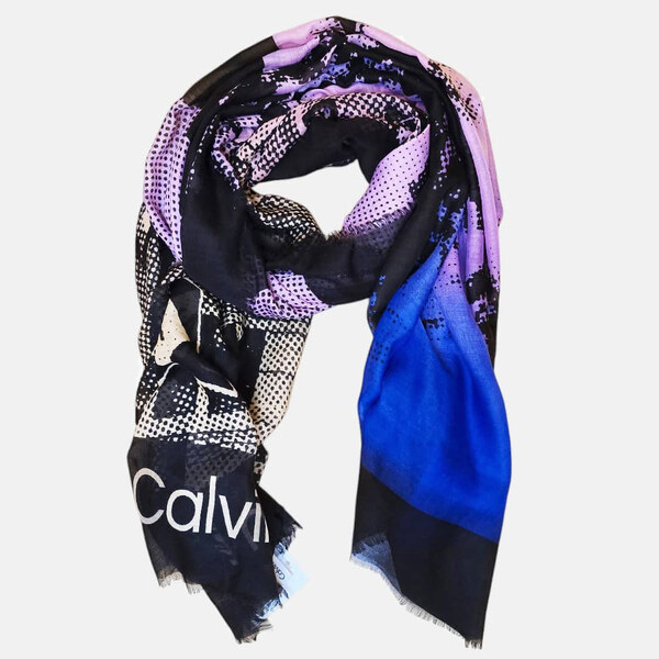 Barevný šátek Calvin Klein 56115 60784311