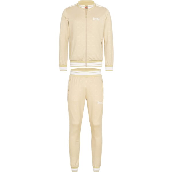 LONSDALE Joggingová súprava ASHWELL piesková / biela 60916842