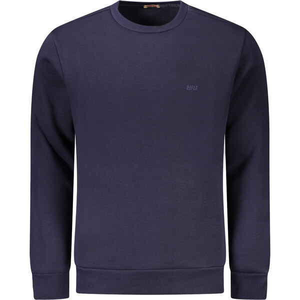 Rifle Pánska mikina bez kapucne modrá 64711770