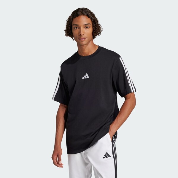 Adidas Tričko Essentials 3-Stripes Single Jersey 60840587
