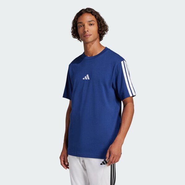 Adidas Tričko Essentials 3-Stripes Single Jersey 60840588